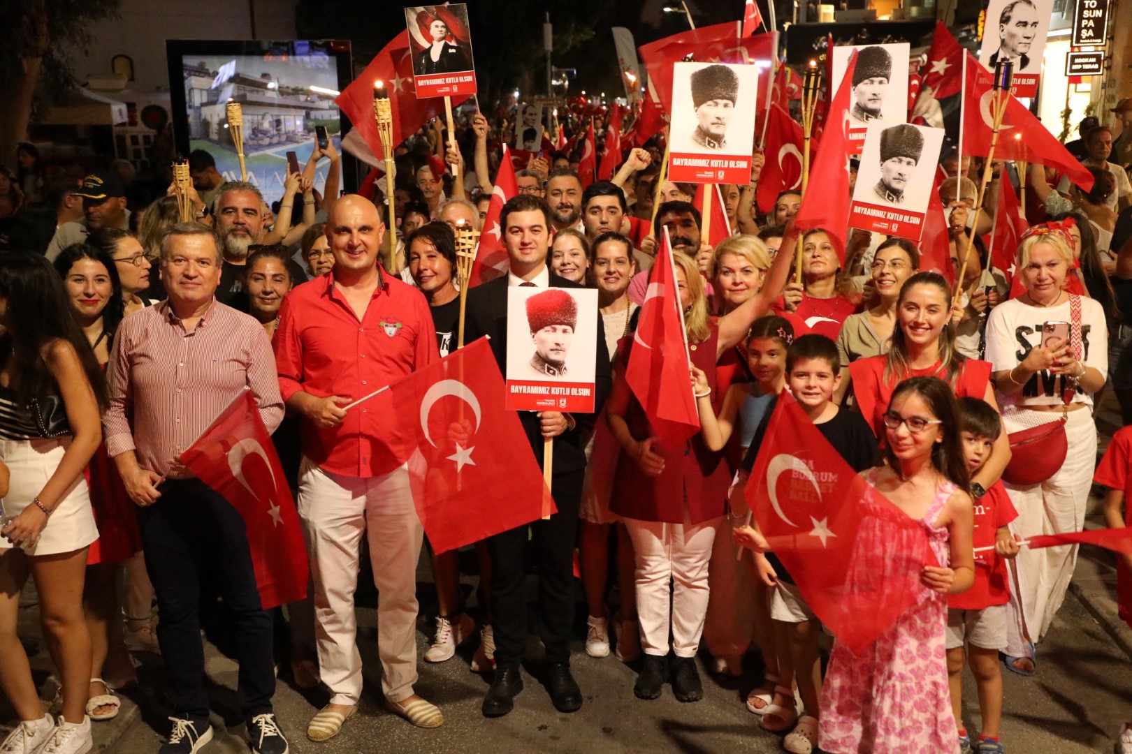 Bodrum’da Zafer Bayramı Kutlamaları