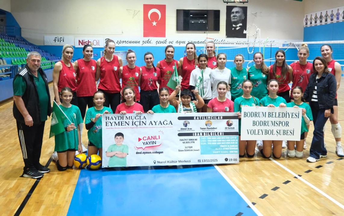 Eymen'e Bir Destek de Bodrumspordan