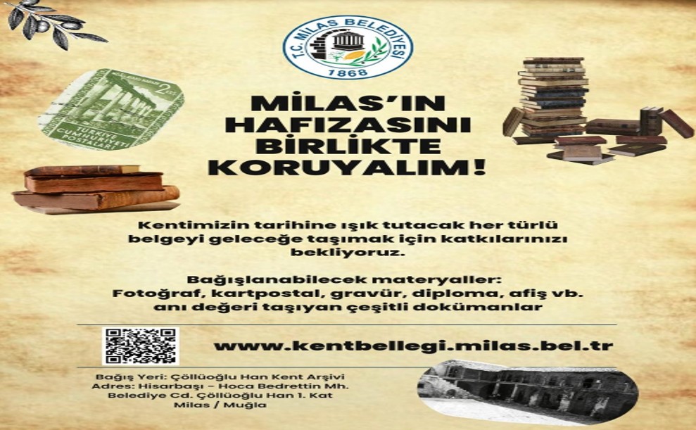 Kent Belleği Oluşturulacak
