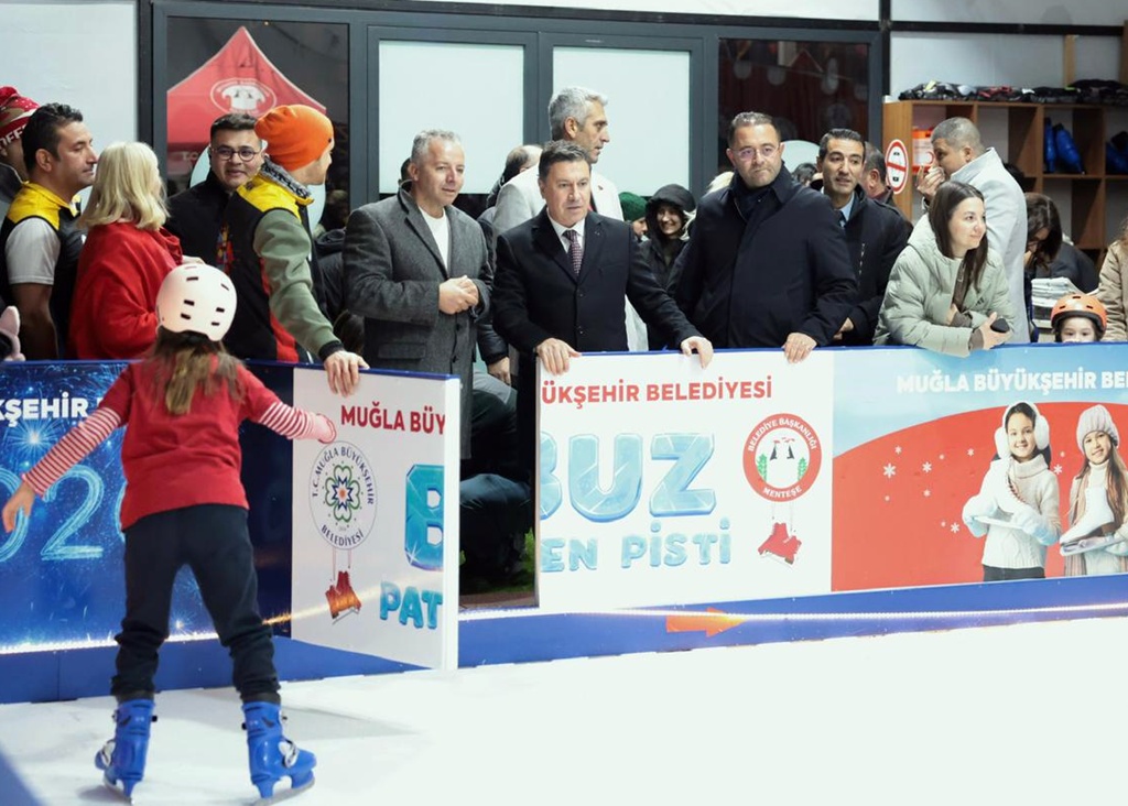 Muğla’da Buz Paten Pisti!