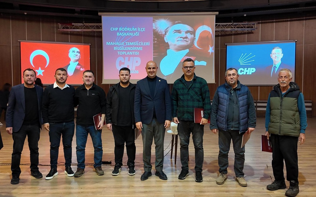 CHP Bodrum’dan Mahalle Temsilcilerine Teşekkür