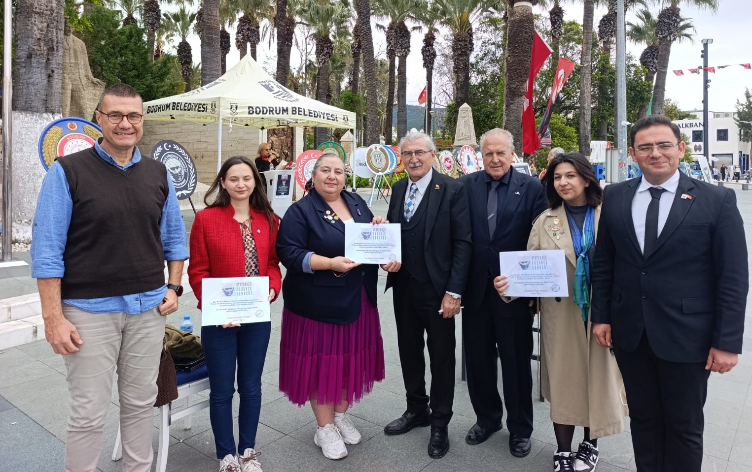 Bodrum’da “Nutuk Nöbeti”