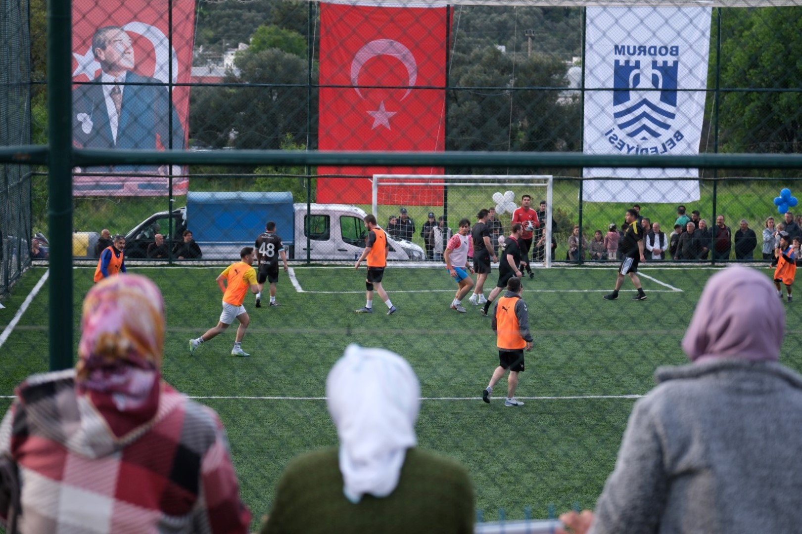Çiftlik Halı Saha Tesisleri Açıldı