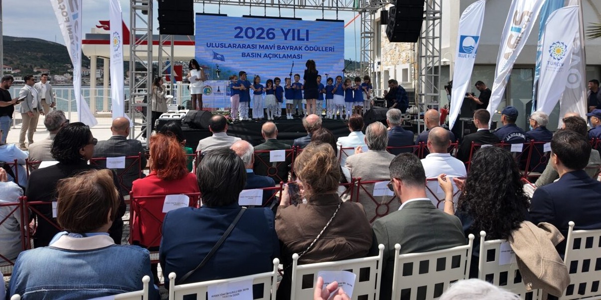 TÜRÇEV Mavi Bayrak’tan Bir Ödül De Bodrum’a Geldi