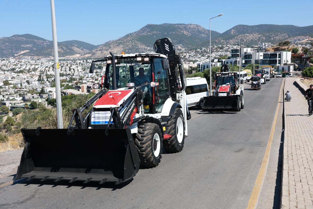 Bodrum Belediyesi Filosunu Güçlendiriyor