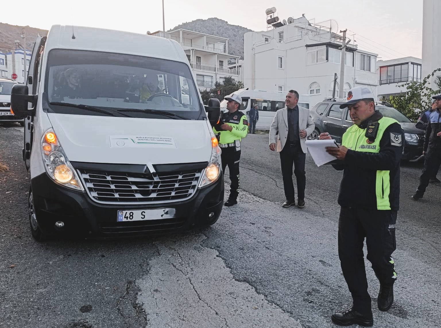Okul Servis Araçlarına Denetim